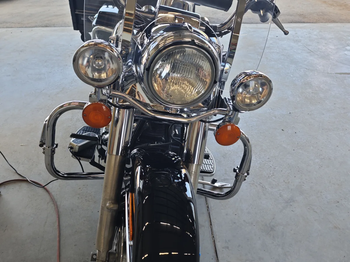 Harley Davidson Road King nachher